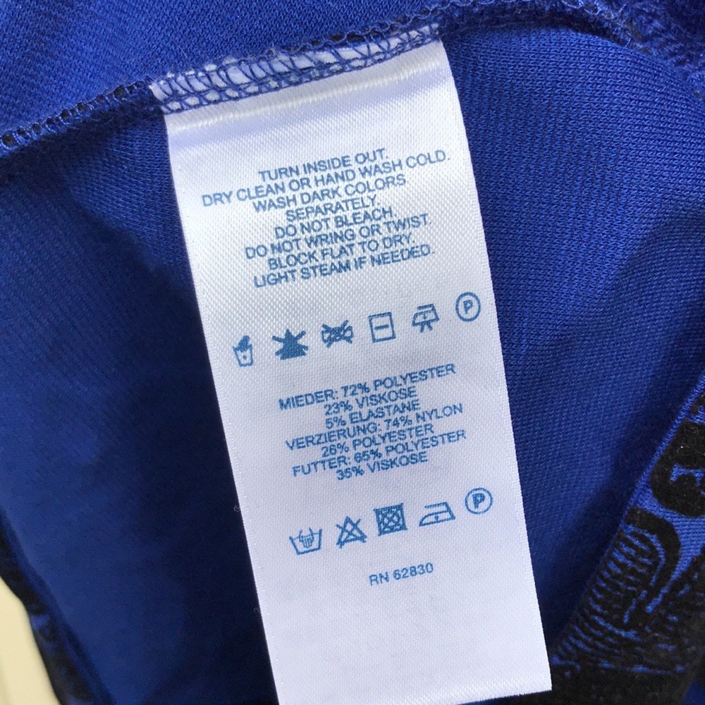 Blue & Black Lands' End Dress - Picture 5 of 6